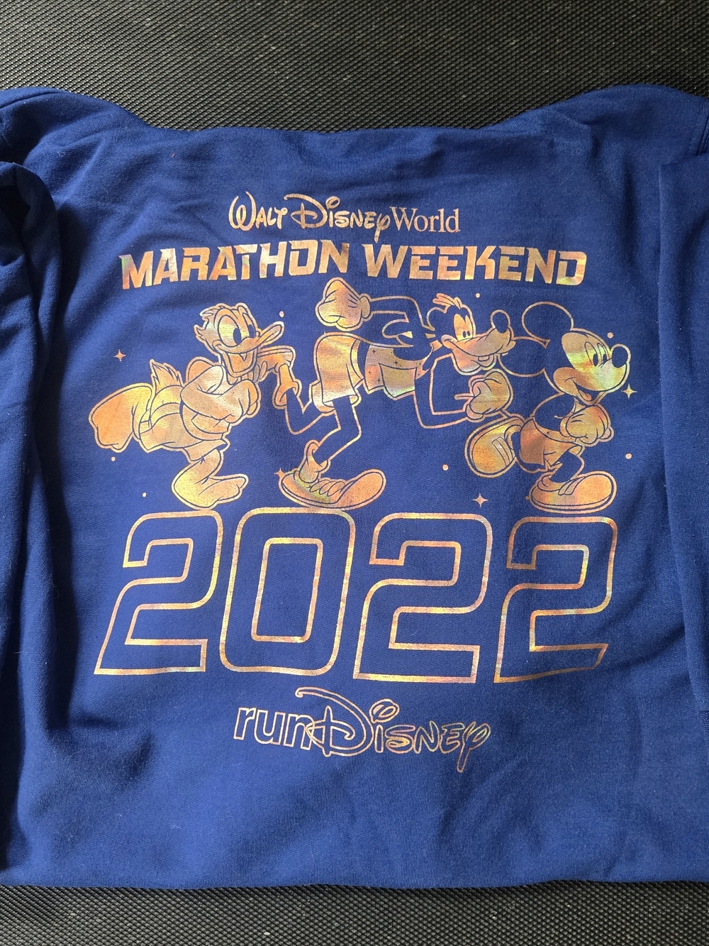 Disney Blue Women's Marathon Weekend 2022 Hoodie